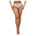 thumbnail image 1 of TSADFHJI Lingerie Ensembles pour Femmes Aguichant Sans Entrejambe Style Mouillé Résille Aguichant Pailletée Tenue de Concert Résille Bas Jaune, 1 of 3