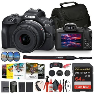 Canon EOS M200 24.1 MP Mirrorless Digital Camera - 4K / 25 fps, EF