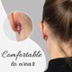 thumbnail image 2 of Kit de reemplazo de tapón de seguridad de silicona para aretes, 6 tapones de seguridad de goma transparentes para aretes (550-600 piezas) ------Código de producto 70937, 2 of 5