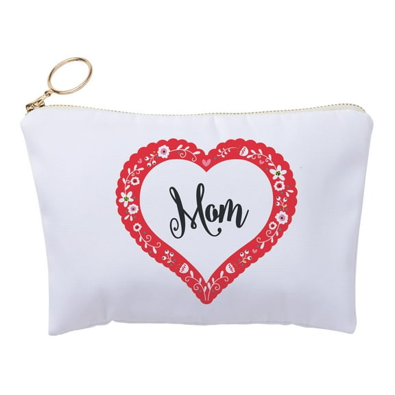 Hearts of Love Personalized Zipper Pouch