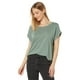 thumbnail image 1 of Camiseta Dolman Sandwash Lucky Brand Verde Loden Talla M, 1 of 3