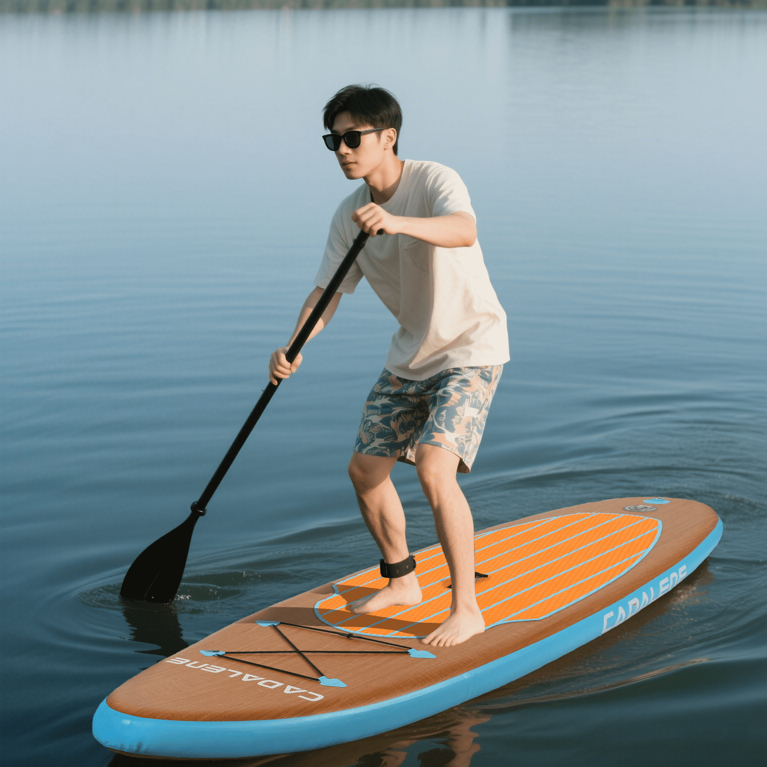 10' Inflatable Stand up Paddle Board Kayak, with Premium Accessories, Waterproof Dry Bag for Adult, with Ultralight ,Non-Slip Deck, Adjustable Paddle