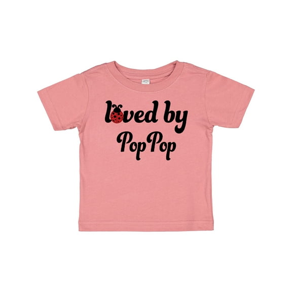 Inktastic Loved by Pop Pop Boys or Girls Baby T-Shirt