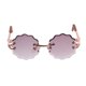 thumbnail image 3 of Bonitas gafas de sol redondas con montura metálica para muñecas de 12 pulgadas. gris, 3 of 9