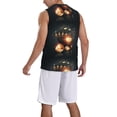 thumbnail image 2 of Sikiie Creative Poker Basketball Jersey Reversible Men's Mesh Athletic Sports Shirts Training Practice S-4XLLarge, 2 of 6