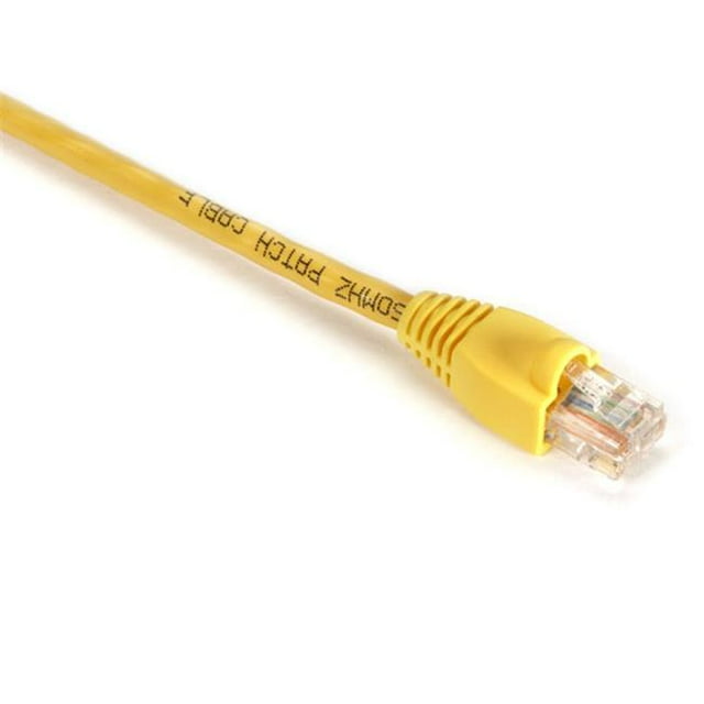 GigaBase 350 CAT5e Patch Cable - Snagless Boots, Yellow - 7 ft.