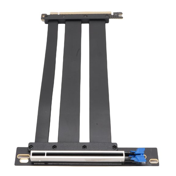 Cable Elevador PCIe 5.0 16x, Cable De Extensión De La Tarjeta Gráfica Gen 5 GPU, Compatible Con PCIe 4.0, WRX80/90E, RTX4090/5090/RX8900/RX7900XTX, Anti EMI, 128GB/S