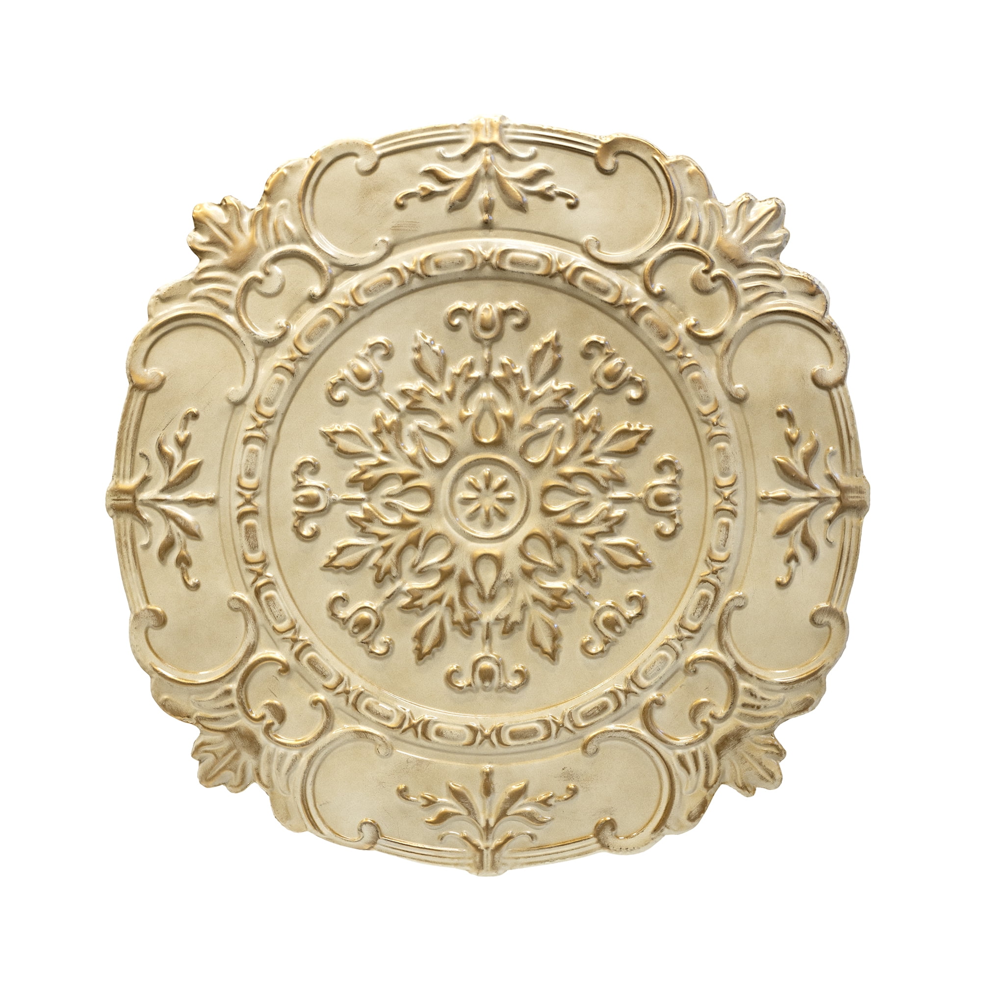 Stratton Home Decor White European Medallion Wall Decor Walmart Com