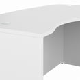 thumbnail image 5 of Studio C 60W x 43D Right Hand L-Bow Desk Shell in White - Engineered Wood, 5 of 8