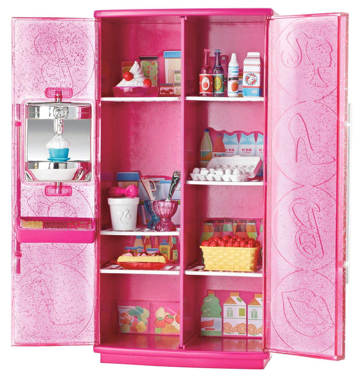 barbie glam refrigerator
