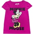 thumbnail image 4 of Disney Girls 3-Pack T-Shirts: Wide Variety Includes Minnie, Frozen, Princess, Moana, 4 of 4