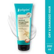 Pilgrim Korean Rice Water & Collagen Nourishing Conditioner for Dry & Damaged Hair, Smooth & Manageable Hair, 200ml | 6.76 fl oz