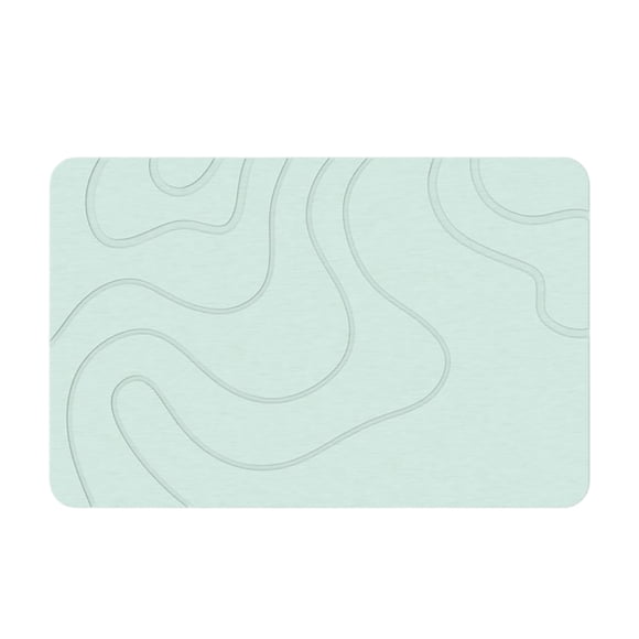 MKHSQHDG Today's Deals Matmend Bath Mat Stone Bath Mat Diatomaceous Earth Quick Drying Shower Mats Water Absorbing Rug Outside Shower Diatomaceous Earth Stone Material (19.6 * 31.5In)