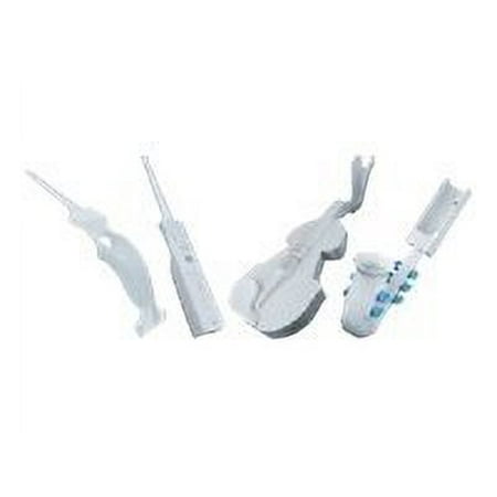 ezGear Music Pack - Accessory kit for game console - for NINTENDO Wii Nunchuk Controller, Wii Remote Plus, Wii Remote with Wii MotionPlus