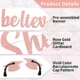 thumbnail image 3 of Banner decorativo de graduación She Believed She Could So She Did, 3 of 8
