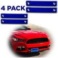 thumbnail image 2 of Rubber Molded Magnetic License Plate Holder Magnet Blue with Screws (4 Pack), 2 of 14
