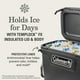 thumbnail image 2 of Hielera CONVOY COOLER 65 QT Coleman gris Estándar, 2 of 6