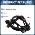 thumbnail image 4 of Kit de reparación de cable de faros Unique Bargains para Polaris General/General 4 2019-2024, con conector de faro de 4 piezas, terminal de 304.8cm, 1 juego, 4 of 7