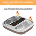 thumbnail image 7 of Therapy Wave Devices Terahertz Cell Energy PEMF Therapy Device Photon Heating Foot Massager Health Care 2024 ,Long Lasting, 7 of 7
