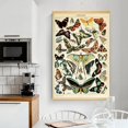 thumbnail image 3 of Vintage Flowers Poster Hanger Frame, Plant Floral Reference Chart Wall Decor Cottagecore Room Decor Aesthetic, Retro Style Wall Decor Art Painting Prints, 3 of 6