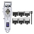 thumbnail image 1 of Professional Electric Hair Clipper LED Display Hair Trimmer Cutting Machine (Silver), 1 of 5