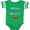 Football Green and White, variant on Inktastic Football Legend In Training Boys Baby Bodysuit