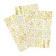 thumbnail image 1 of Sunflower Nail Decals Nail Art Stickers for Decoration 3 Sh, 1 of 3