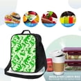 thumbnail image 4 of Naloa Green Lizard Lunch box Lunch bag for men women Large capacity Lunchbox Insulated Lunch bag Lunch box cooler, 4 of 7