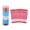 Red, variant on Riousery 12 Pcs White Heat Erasable Pens for Fabric Embroidery Sewing Quilting Cloth Leather Crafting, Professional Temporary Marking Tool with Hard Steel Tip and Transparent Storage Box