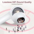 thumbnail image 3 of Auriculares inalámbricos ZIUTY 2025 Bluetooth 5.3 50 horas de reproducción, color rosa, 3 of 7
