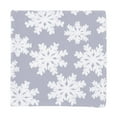 thumbnail image 2 of Nkmbld Christmas Decorative Throw Pillows Christmas Snowflake Pillowcase Parlor Bedside Pillowcase for Winter Xmas Decor, Gray, 2 of 8
