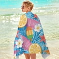 thumbnail image 6 of Matoen Lightweight Thin Beach Towel Oversized 59"x30" Microfiber Sand Free Towels for Adult Quick Dry Travel Camping Beach Accessories Vacation Gift, 6 of 6