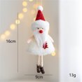thumbnail image 3 of Decoración de Navidad Ganfancp Colgante Viejo Hombre Muñeco de Nieve Alce Pequeño Tela Árbol de Navidad 1X Muñeca, 3 of 4