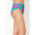 thumbnail image 3 of Swimsuits for All Women's Side Shirred High Waist Swim Brief, 3 of 5