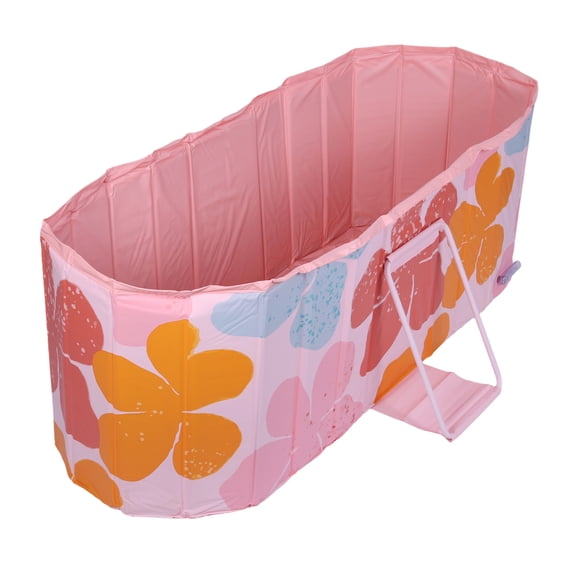 golytefs 47 Inch Portable Bathtub 5-Layer Insulated Liner Ice Bath Tub for Athletes Foldable Bathtub for Shower Baths at Home & Outdoor