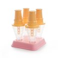 thumbnail image 1 of Toystoory Molde lavable para hacer helados para niños, moldes de cono de postre para nevera y congelador de verano, accesorios artesanales para Mostrada Rosa, 1 of 6