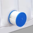 thumbnail image 3 of Seizeen Hot Tub Filters, 4 PCS SPA Filters Replacement for Round Rectangle Inflatable Hot Tub, 3.11''H x 3.93'' Dia, Screw Inner Dia 2.32'', 3 of 6