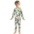 thumbnail image 3 of joogoo Dinosaur and Music Pajamas Set Long Sleeve Soft Cotton Sleepwear 2 Piece 24M, 3 of 7