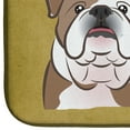 thumbnail image 4 of English Bulldog Spoiled Dog Lives Here Dish Drying Mat, 4 of 4