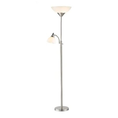 71" Piedmont Combo Floor Lamp Steel - Adesso