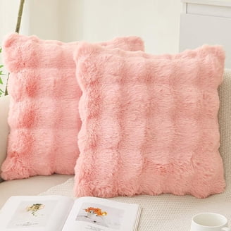 Phantoscope Soft Fluffy Faux Fur Rectangle Cusion Decorative Throw