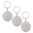 thumbnail image 1 of Women's Evening Bag Round Ball Wedding Handbag Artificial Pearl Wallet, 1 of 5