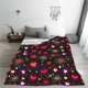 thumbnail image 5 of Balery Geometric Hearts Manta de Felpa Suave y Acogedora – Cobija de Franela Aterciopelada para Cama, Lavable y Cálida para Sofá, Mascotas, Transpirable-50"x40", 5 of 7