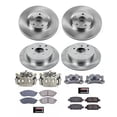 thumbnail image 2 of PowerStop Front and Rear Stock Replacement Brake Pad and Rotor Kit with Calipers Fits: INFINITI Select Models KCOE8061A, 2 of 7