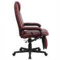 thumbnail image 2 of Scranton & Co Chaise de Bureau Inclinable en Similicuir Contemporain Rouge, 2 of 2