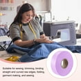 thumbnail image 5 of Uxcell 1-Pack Extra Wide Single Fold Bias Tape, 1.2 Inch x 55 Yards Satin Bias Tape for Sewing/Quilting/Hemming [Light Purple], 5 of 6