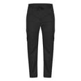thumbnail image 6 of Mingw Mens Ultra Comfort Straight Canvas Cargo Pants Classic Fit Versatile Trousers ,Black,2XL, 6 of 6