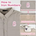 thumbnail image 4 of 40 Pcs Iron on Number Patches 0-9, 2 Inch Iron on Embroidered Numbers for Clothing, Pants, Hats, Bags yingchongjiaju, 4 of 6