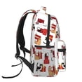 thumbnail image 3 of Fotbe Cute Cat And Christmas Gift Mochila Casual con Estampado para Escuela, Viajes y Actividades al Aire Libre - Duradera, Ligera y Cómoda, 3 of 5