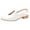 White, variant on Quaouag Mules for Women Flats Comfortable Pointed Toe Women Mules